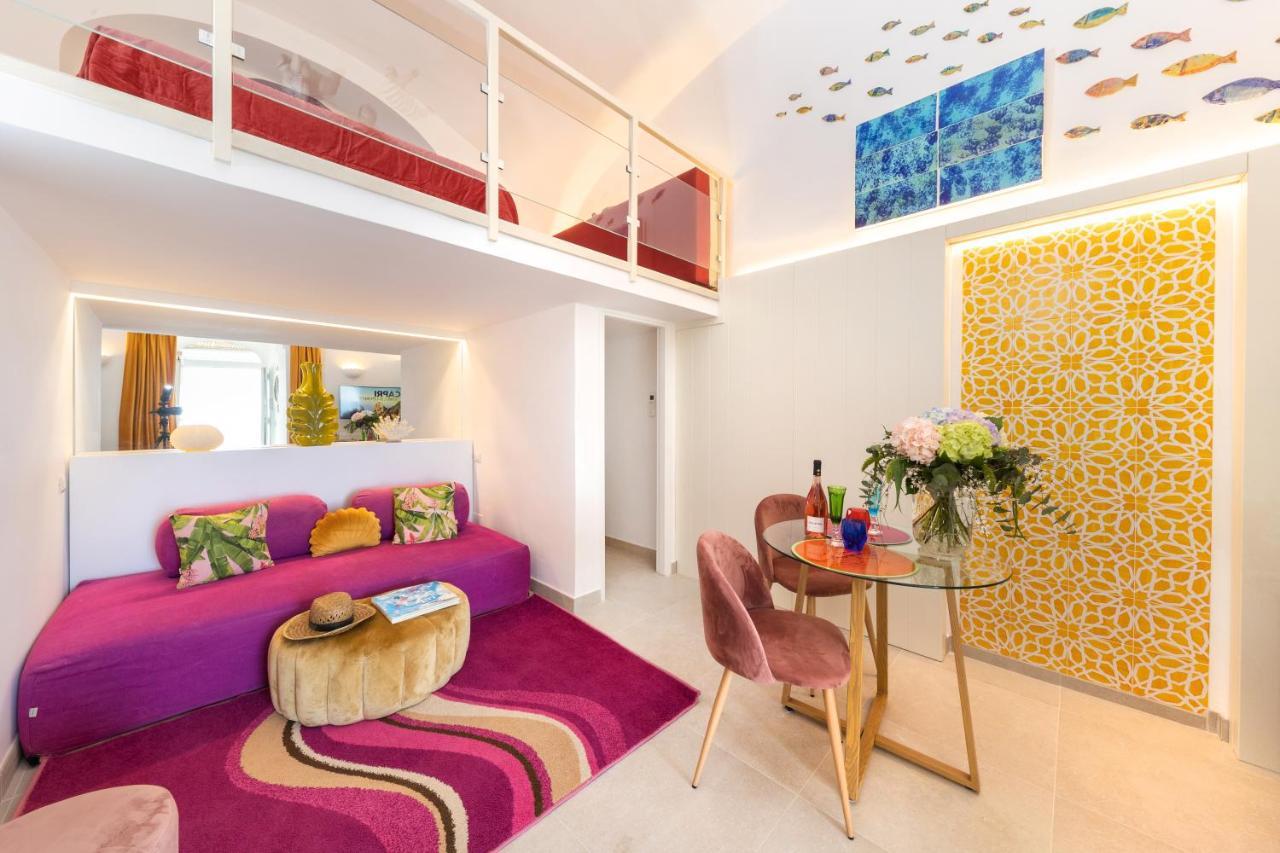 Suite Belvedere Capri Exclusive Rooms ภายนอก รูปภาพ